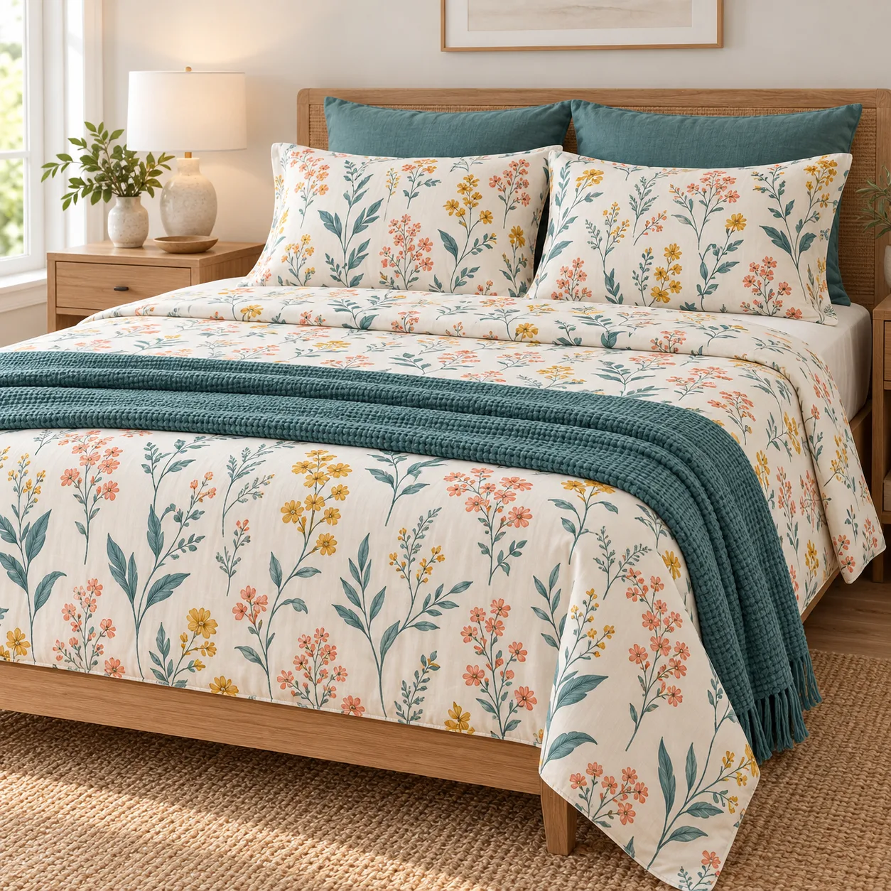 Patterned bed sheets