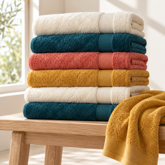 Plush Cotton Towel Set